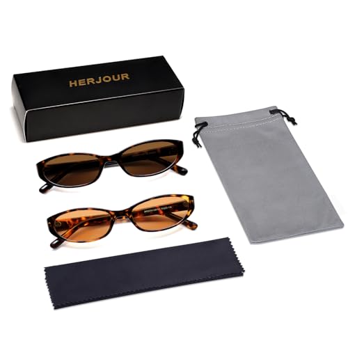 Image of Retro Oval Sunglasses Womens Mens Y2k Trendy Cateye Shades AR82299 | Narrow Round Cute Sunnies,90s 2000s Cool Skinny Frame