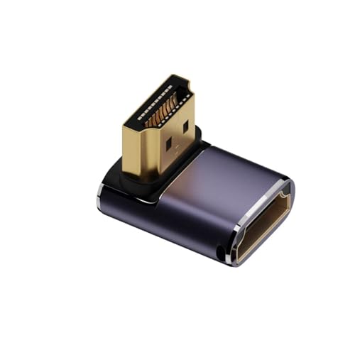 HDMI L�� �R�l�N�^ �ϊ��A�_�v�^ L�^�G���{ �I�Xto���X �����b�L 90�x HDMI 2.1 48Gbps 8K@60Hz �^ �P�[�u�������ύX TV s-tick �Ή� �����ꏊ�Ή� ������ �~�j�v���O �R�l�N�^�[ 1����