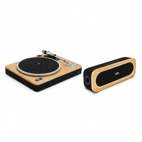 Platine Vinyle Revolution House of Marley & Enceinte Bluetooth Portable Get Together 3