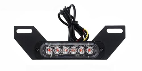 Luz trasera de motocicleta B6 para evitar impactos traseros con freno flash ráfaga