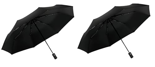 Parapluie coupe-vent automatique Gadgetking avec 8 baleines résistantes face aux tempêtes