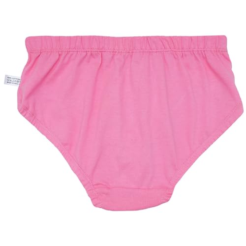 Image of DChica Essentials Cotton Panties for Girls, Comfortable Mid-Waist Hipster Panty with Stretchable Soft Inner Elastic, Full Coverage Breathable Briefs (Multicolor) Solid & Printed