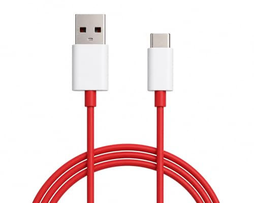 Image of mPix Original 100W Ultra Fast Charging Cable (3.3Ft) for OnePlus 13 /12R /11R /10T /9 Pro /CE5,CE4,CE3,CE2lite,4,3,2,2T USB-A to Type-C, WARP /Dash Cable