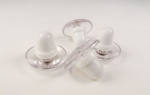 PinionPins Clear Magnetic Duvet Clips with Key! - Patented Duvet & Comforter Clip Pinning System - Stronger Than Traditional Duvet Fasteners Like Duvet Donuts. (8 Clear Pins with Key)
