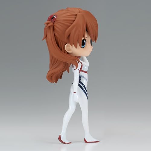 BANPRESTO Q Posket Figure Asuka Shikinami Langley Evangelion: 3.0+1.0, Plugsuit Style 14 cm BP88483 Multi-Coloured - Image 3