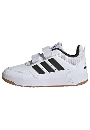 adidas Unisex Kids Tensaur Sport 3.0 Hook and Loop Kids Shoes, FTWR White/Core Black/Gum10, 11.5 UK Child