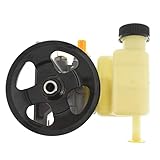 GXYWADY Power Steering Pump with Pulley & Reservoir Replacement for Mazda 6 l4 2.3L 2006-2007