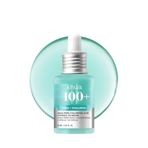 ANUA Suero Pdrn Con Ácido Hialurónico (100 Cápsulas), Suero Facial Radiante, Ácido Hialurónico, 30 Ml/1,01 Onzas Líquidas