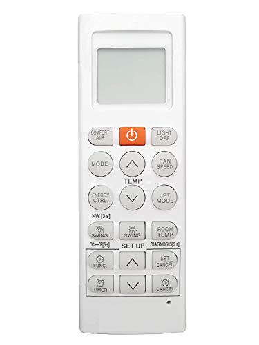 TA Technology Ahead LG AC Remote Control Universal Compatible for LG Window and Split Air Conditioner (Orange Button)
