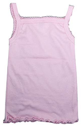 I&S Girl's 4 Pack Soft Cotton Cami Spaghetti Strap Tank Tops Undershirts3