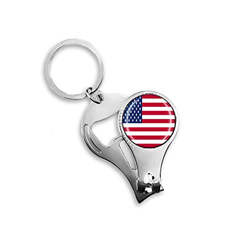 Abridor de botellas con la bandera nacional de Estados Unidos de América Cover