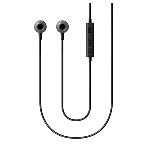 Samsung HS130 - Auriculares de botón (con micrófono, control remoto integrado), negro- Versión española