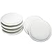 VIKING 986017 Cotton Terry Wax Applicator Pads - 5 Inch Diameter, White, 6 Pack