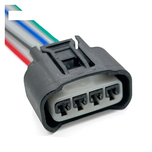 KAAUSE 4-poliger Auto-Zündspulenstecker, wasserdichter elektrischer Steckverbinder, Kabelbaum, kompatibel mit Toy~ta Camry Corolla Lex~s 90980-11885 (Color : 4Pin Female, Size : 1 Pc with 15cm 18AWG)