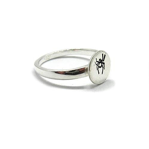 Bague en argent massif 925 Araignée Empress, un bijou d'exception ciselé à la main - 2