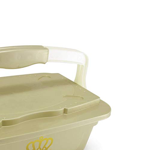 Organizador Infantil com Alça, Adoleta Bebê, Dourado