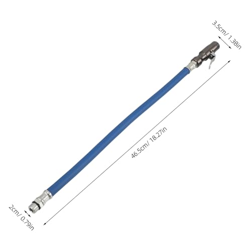 Accessoires de connexion de pneus embout de gonflage autobloquant noir - 2