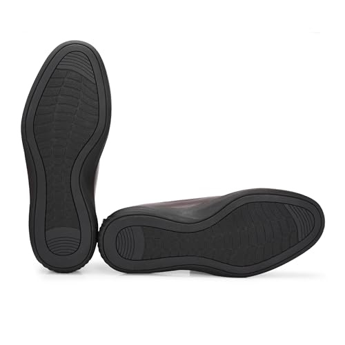 Image of Legwork Crossover Oxfords 2.0 - Italian Leather Hybrid Dress Shoes with Extralight Rubber Outsole | Ultra-Lightweight & Comfortable Oxford Wingtip | All Elegance