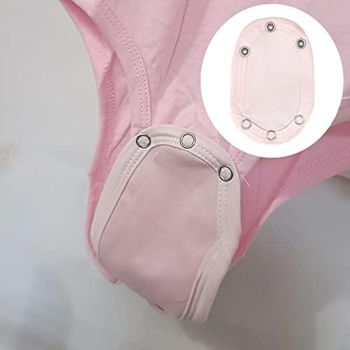 LSYYSL 5 Pcs Vest Extender, Baby Clothes Extender, Baby Bodysuit