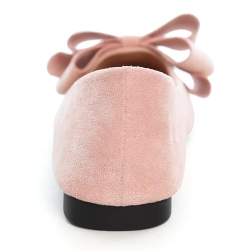Image of TN TANGNEST Women Fashion Bowknot Flats Comfort Pointed Toe Dress Shoes