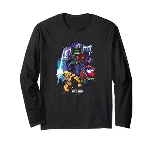 T-shirt Long Sleeve Masters Of The Universe Revelation pour les fans de la saga culte