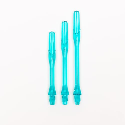 Image of L-style L-Shaft Locked Dart Shafts - Lightweight Nylon Shafts for Soft Tip & Steel Tip Darts - Set of 3