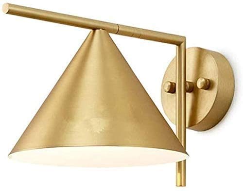 Aplique de pared minimalista con soporte de metal resistente y pantalla texturizada
