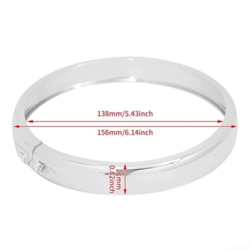 Anillo de faro de 5.75 pulgadas para personalizar y renovar Sportster y Dyna 2