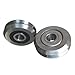 RM3ZZ RM3-2RS RM3 W3 Track Roller Bearing V Groove Guide Wheel 12x45.72x15.88mm Industrial Bearings Gears(2RS NBR Seals)