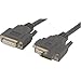 Belden 49725A 060S2 Cable Assembly; Male/Female D-Sub; 15 Position Shielded; 5 Foot; Chrome