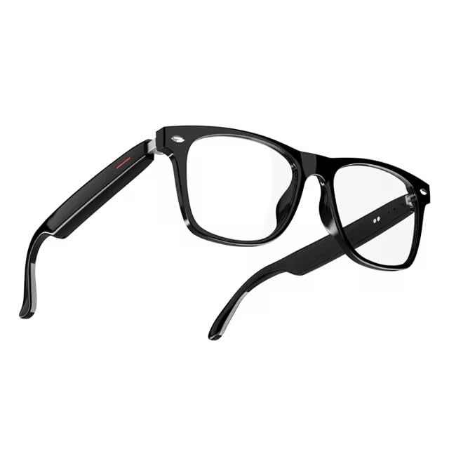 Smart Bluetooth Glasses for Men & Women | Open-Ear Audio, Anti Blue Light Lens, Hands-Free Calling, UV Protection, 5 Hr Battery | Lightweight TR90 Frame – Model B0F89BPSFQ-image-3