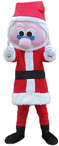 Blue Glasses Father Christmas Santa Claus Xmas Mascot Costume