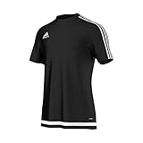 Figurbetonte Passform adidas Herren Trikot/Teamtrikot Tiro15 training js, Black/White, S