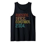 awesome since november 2004 vintage gifts birth of birthday canotta
