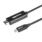 Amazonベーシック ケーブルアダプター USB-C-HDMI(Thunderbolt 3互換)4K @ 30Hz-0.9m ブラック