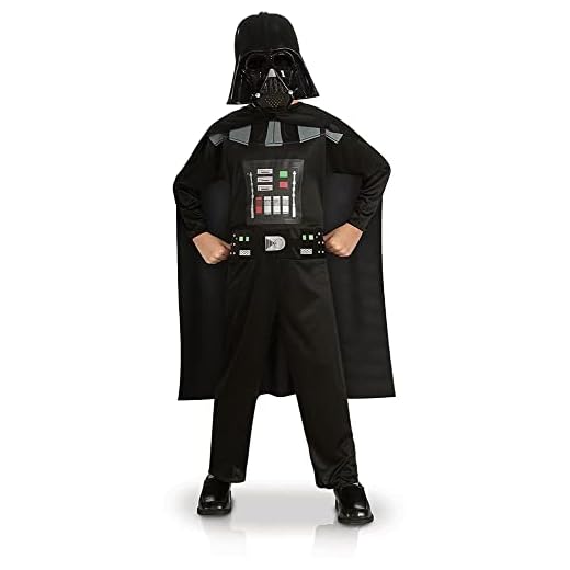 Disfraz de Darth Vader ™ Star Wars ™ para niños Talla L