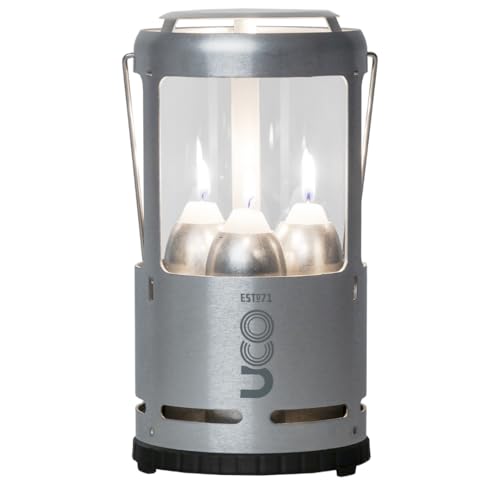 UCO Candlelier Candle Lantern, Raw Aluminum