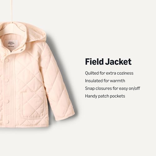 Image of Amazon Essentials x Sofia Grainge Unisex Toddlers and Babies' Hooded Insulated Midweight Field Jacket