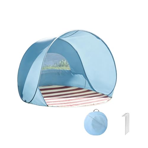 Tienda de campaña de playa ligera con parasol para viajes y piscina 8