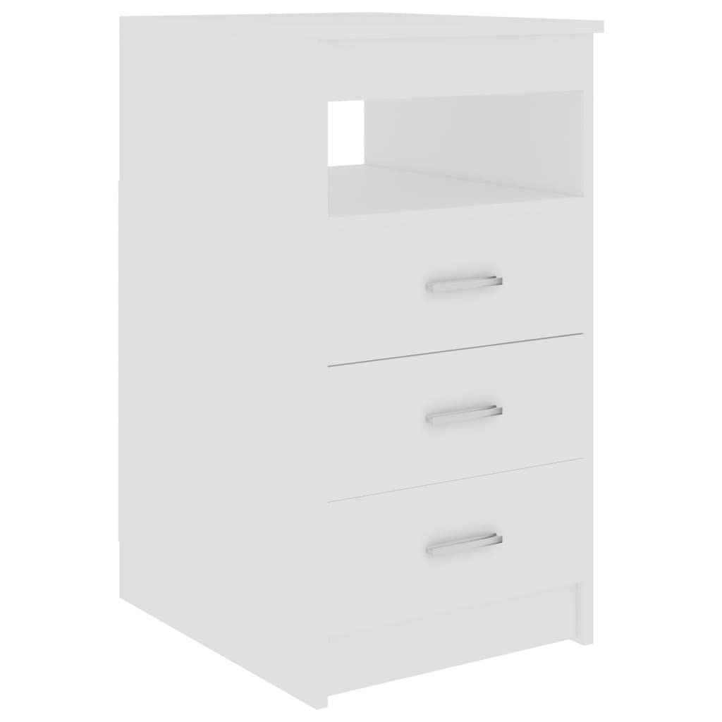 Weißer Schreibtisch aus Holzwerkstoff 140x50x76 cm mit 3 Schubladen und Tür, Stauraum für Büro und Homeoffice, kompakt für PC, Laptop, Gaming, ergonomisch für Kinder und Jugendliche