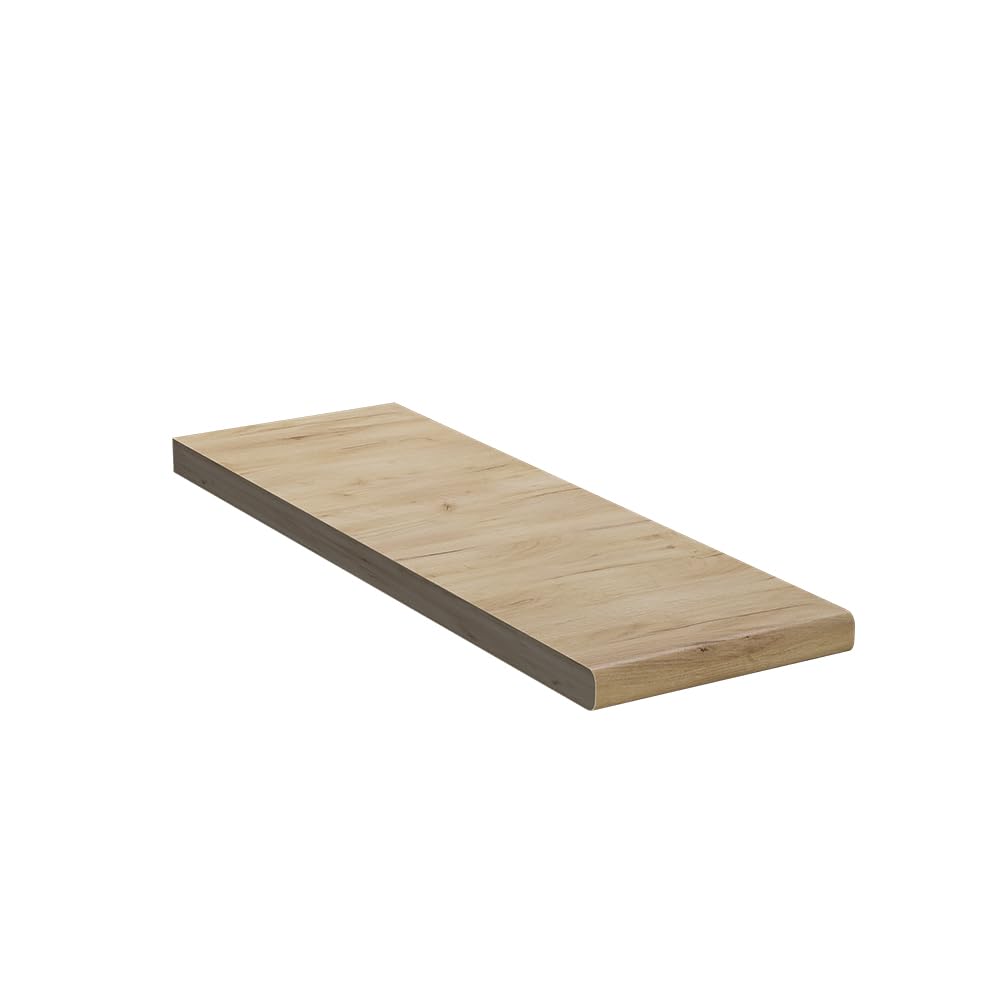 Vicco Kitchen countertop Raul, Goldkraft oak, 20 cm, suitable for installation on base cabinets and work surfaces โ image 1