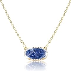 GOLD-BLUE DRUSY