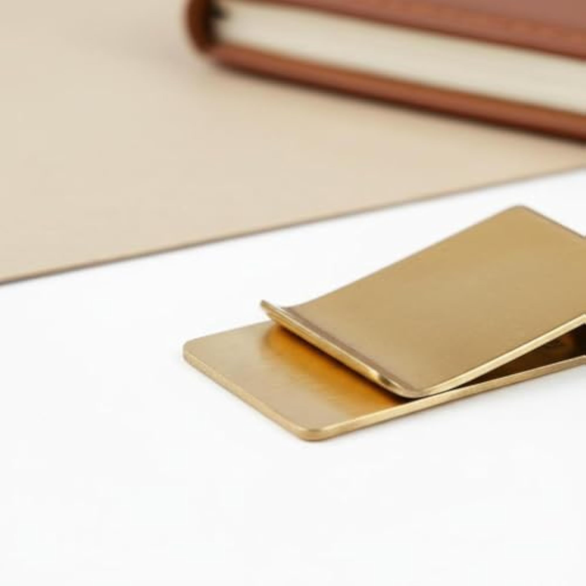 Versatile Stainless Steel Money Clip, Credit Card Holder