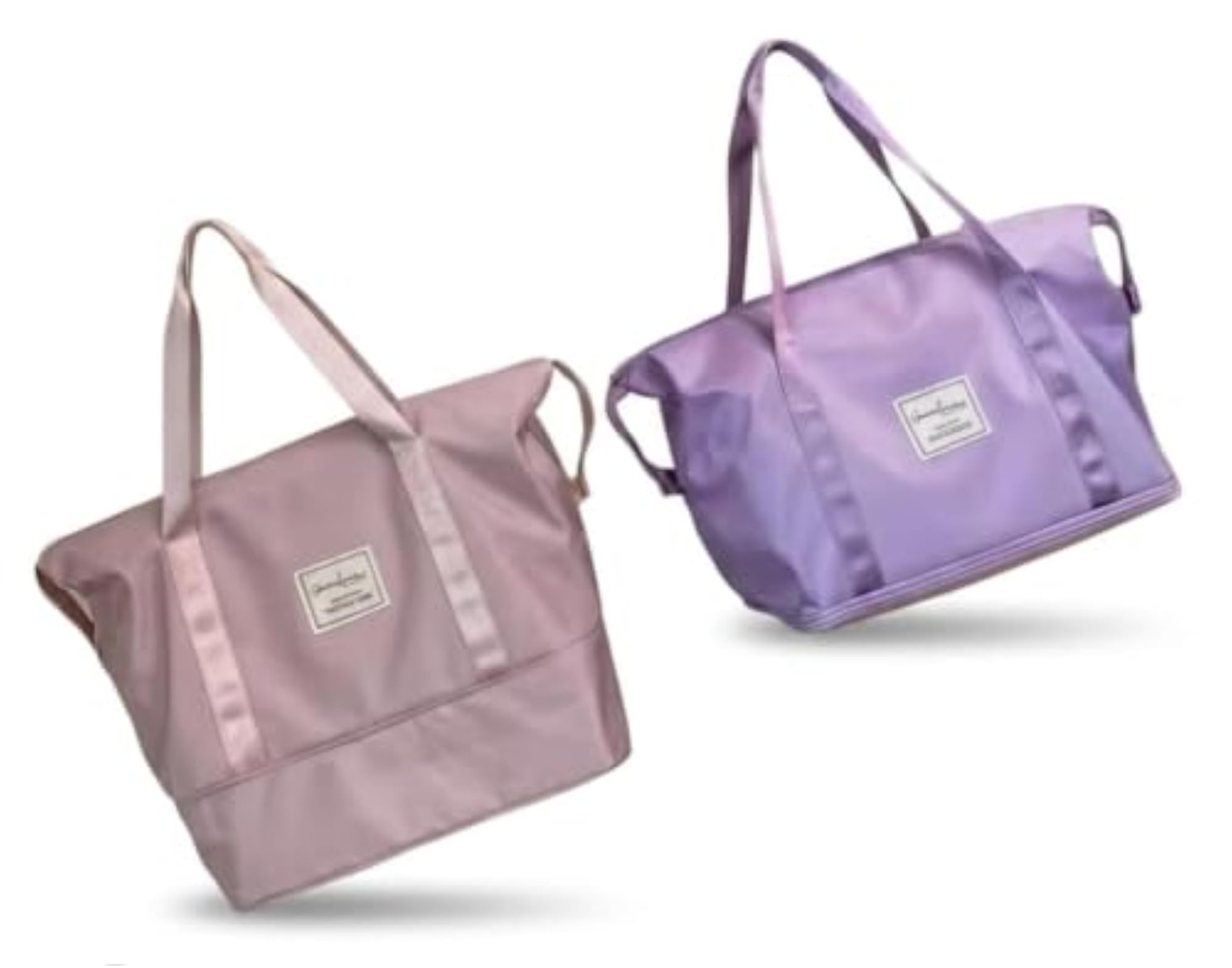 Expandable Travel Duffle Bags for Women, 42L Pack of 2