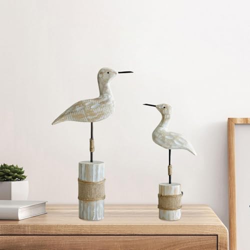 Statue de mouette sur base combler espace vide meuble salon - 2