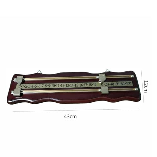Marcador de puntajes para billar y snooker para 2 jugadores miniatura 2