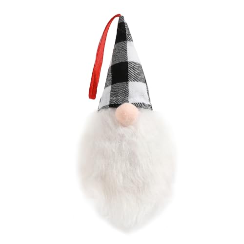 Valorcielo Christmas Tree Hanging Gnomes Ornaments Set of 12, Swedish Handmade Plush Gnomes Hanging Home Decorations Holiday Decor - Thumbnail 7