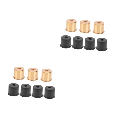 KALLORY 2sets 7pcs Lamp Holder Cups Durable DIY Light Accessories for Pendant and Desk Lamps Easy to Use and Install Practical Material for Home and Office Lighting 7pcs*2