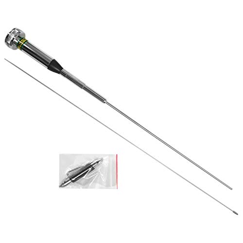 Image of Nagoya NMO-200A 38.5 inch Antenna NMO Mount Dual Band VHF, UHF (145 /440Mhz), Amateur Band Tuned Antenna (Requires NMO Mount)