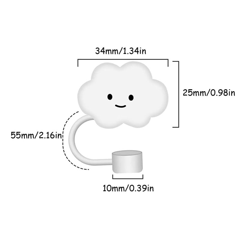 11 tapas y tapones de silicona para pitillos, reutilizables miniatura 2